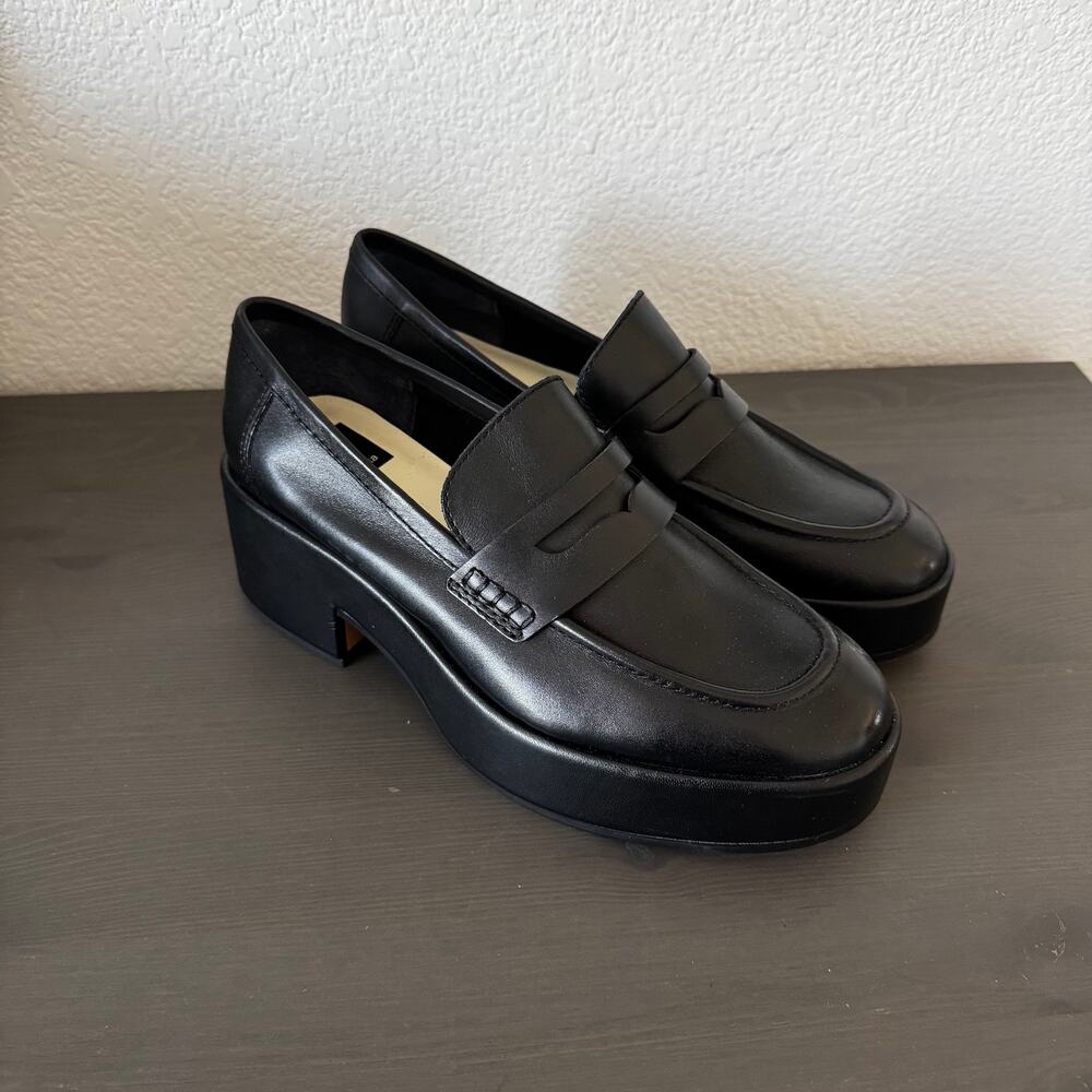 Dolce Vita | NWOB Leather Platform Loafers size 7.5 - Picture 2 of 10